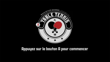 Rockstar Games Presents- Table Tennis screen shot title